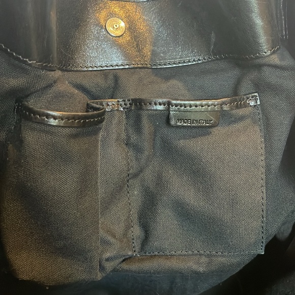 Burberry Haymarket Check tote with leather bottom and dust bag - Picture 7 of 17